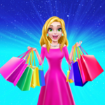 shopping mall girl android application logo